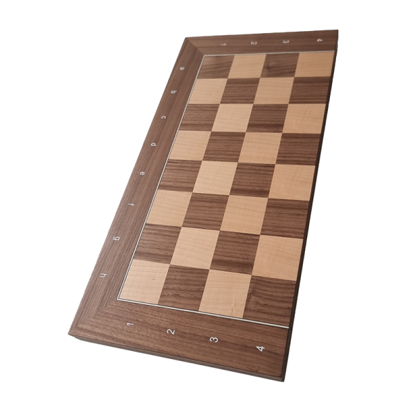 Giochi completi in legno con scacchiera in legno pieghevole